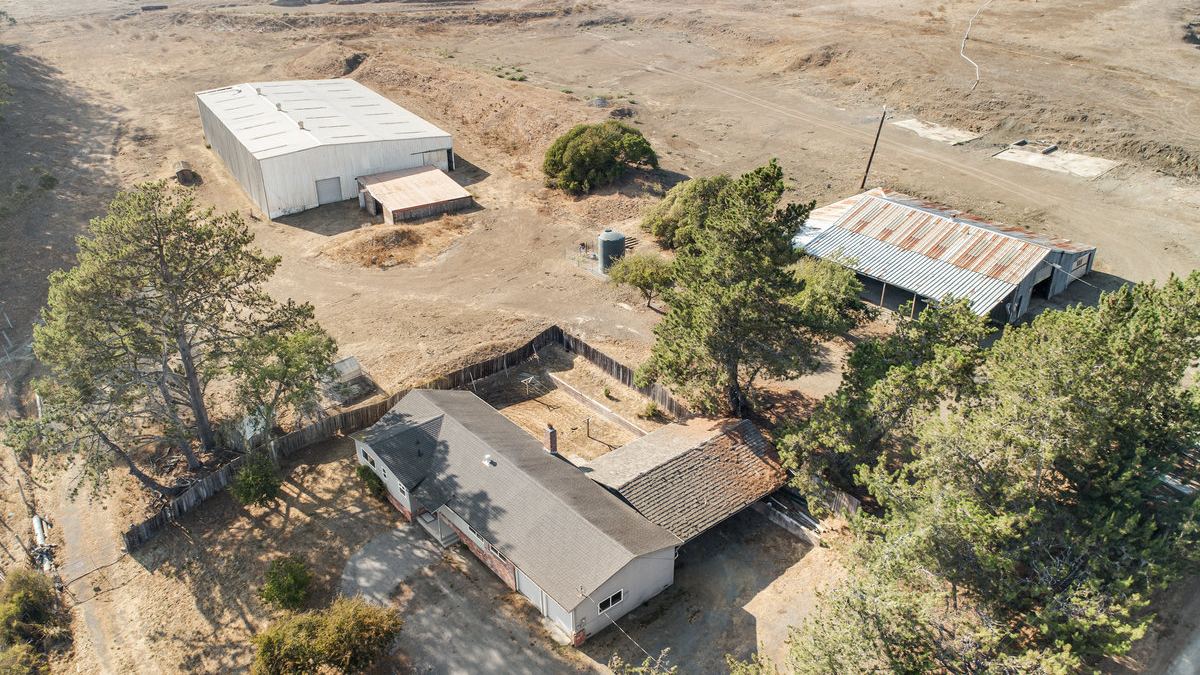 Home, outbuildings and pasture at 6622 Bodega Avenue